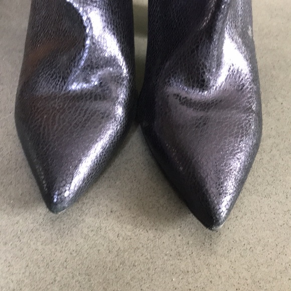 L’Intervalle metallic leather western boots - Picture 8 of 14